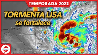 TT Lisa se fortalece casi en el huracán Lisa antes de llegar a Belice, Quitana Roo y Guatemala.