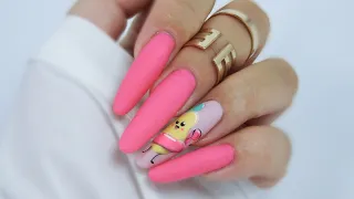 collab nails lemon Nails art tutorial / Elisium Nails