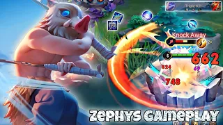 Zephys Jungle Pro Gameplay | Long Kill Streak With This Champ | Arena of Valor Liên Quân mobile CoT