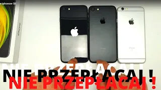 iPhone SE 2020 vs iPhone 7 vs iPhone 6s Czy W ogóle Się Różnią? Najlepszy iPhone w 2022 roku, FT275