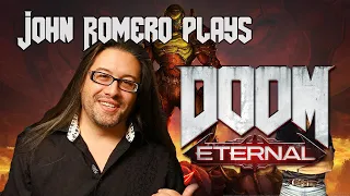 John Romero | plays doom Eternal Full Video (stay inside stream)