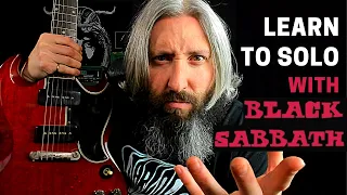 Black Sabbath Easy Guitar Solo Lesson - Fairies Wear Boots Intro Solo + TABS