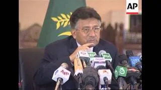 Musharraf's first presser since imposing emergency; reax