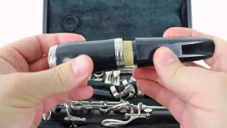 Clarinet Beginner Lesson 2.1 - Assembling the Mouthpiece, Barrel, and Reed