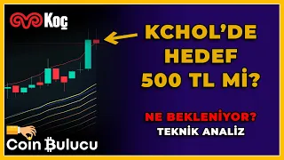 KCHOL’DE HEDEF 500 TL Mİ? Koç Holdingi KCHOL Hisse Teknik Analiz - Borsa Yorum