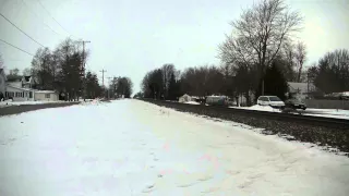 Leslie RS-5T, Roaring EMD & High Hood GP38-2 On An NS Eastbound At McComb, Ohio!