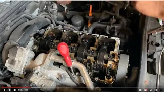 Audi A4 Cabriolet 2.0 TDI BPW Noisy Hydraulic Lifters - Injector Rocker Oil Leak Repair