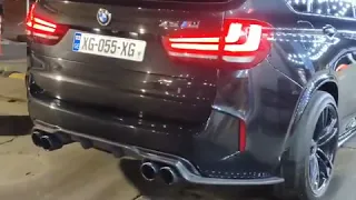 BMW X5M STAGE 1 + Burble and Flame Tune