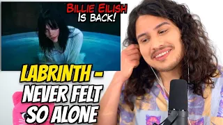 Vocal Coach Reacts to Billie Eilish & Labrinth - Never Felt So Alone