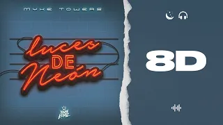 AUDIO 8D | LUCES DE NEÓN - MYKE TOWERS