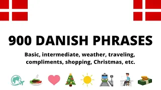 900 Danish Phrases! (Compilation)