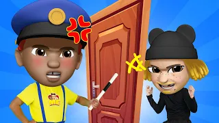 Knock Knock, Who's at the Door? 🚪👮 | + More Nursery Rhymes by ME ME and Friends