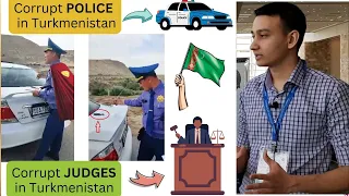 Corrupt POLICE in TURKMENISTAN / STOP Dictatorship in TURKMENISTAN