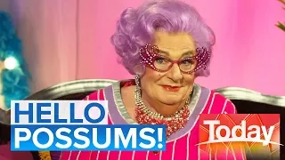 Dame Edna opens up about returning to the stage | Today Show Australia