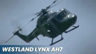 Awesome Westland Lynx AH7 Display - Abingdon 2023
