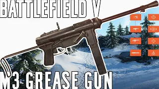 M3 Grease Gun Specialization Breakdown & Gameplay - Battlefield V