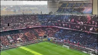 Milan Sampdoria LIVE Coro Interista Va**** 🎵