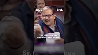 Watch MP Manoj Jha's blunt take on employment opportunities in India. 🔥