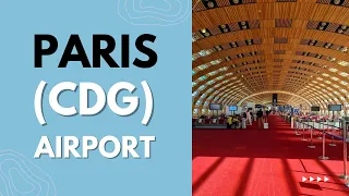 Paris (CDG) Airport walkthrough - Transfer from Schengen to Punta Cana (PUJ)
