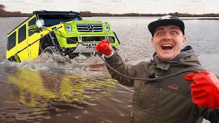 I Found Abandoned Flooded Car While Magnet Fishing!