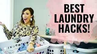 Laundry hacks that ACTUALLY work! | Tips, tricks, & how to get your whites WHITE