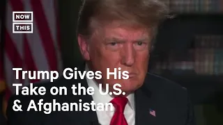 Trump Criticizes Biden's Decision to Remove Troops From Afghanistan