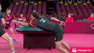 TOKYO OLYMPICS TABLE TENNIS TEAMS JAPAN vs GERMANY