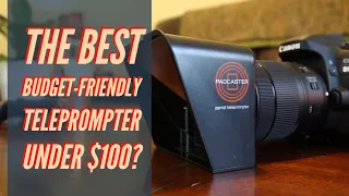 The Best Teleprompter Under $100? - Parrot Padcaster V2 Teleprompter Review!
