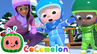 Ski Song | CoComelon | Moonbug Kids - Winter Wonderland