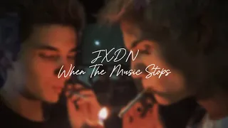 JXDN - WHEN THE MUSIC STOPS (lyrics)