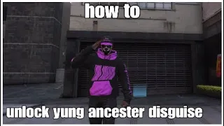 How to unlock the yung ancestor disguise GTA Online casino heist big con approach