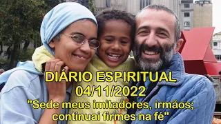 DIÁRIO ESPIRITUAL MISSÃO BELÉM - 04/11/2022 - Fl 3,17-4,1