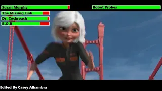 Monsters vs. Aliens (Bridge Battle) with healthbars 1/2