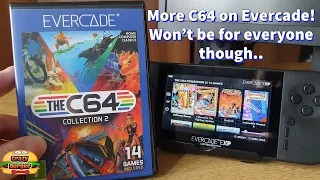 Evercade THE C64 Collection 2 - More C64 Games on Evercade - But Won't Be For Everyone!