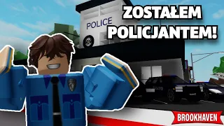 ZOSTAŁEM POLICJANTEM na BROOKHAVEN RP🏡