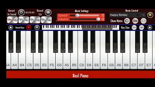 " Magbalik" cover using Real Piano app