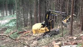 TKI Enterprises - Tigercat L870C feller buncher