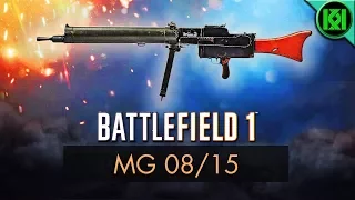 Battlefield 1: MG 08/15 Review (Weapon Guide) | BF1 Weapons | BF1 Multiplayer Gameplay