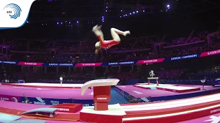 Alissa MOERZ (AUT) - 2018 Artistic Gymnastics Europeans, qualification vault