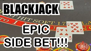 🧨BLACKJACK! You have to see this EPIC SIDE BET WIN!!!