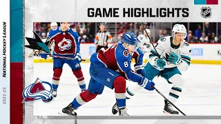 Sharks @ Avalanche 3/7 | NHL Highlights 2023