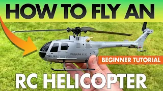 HOW to FLY an RC HELICOPTER ❤️