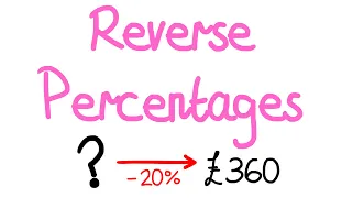 1MM - Reverse Percentages