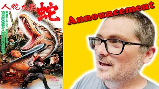 CALAMITY OF SNAKES Blu-ray Announcement || '80s Cult Horror Madness || Sex, Violence, So Many Snakes