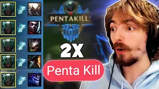 DROPPING DOUBLE PENTAKILLS IN THE SAME GAME! | Davemon