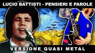 CHE NE SAI TU DI UN CAMPO DI GRANO [Lucio Battisti - Pensieri e Parole #PunkGoesPop Cover] CON TESTO