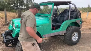 1960 CJ-5 on 35’s with 4.3 Chevy