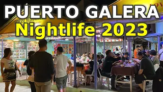 PUERTO GALERA NIGHTLIFE | Walking Tour in Oriental Mindoro's Most Famous White Beach | Philippines