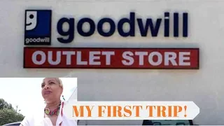 1st TRIP TO GOODWILL OUTLET BINS! GOODWILL OUTLET BINS SHOP WITH ME