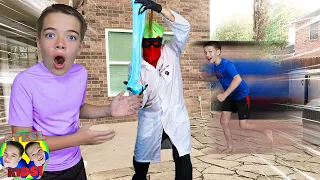 Super Speed Defeated using SUPER SLIME! |Steel Kids